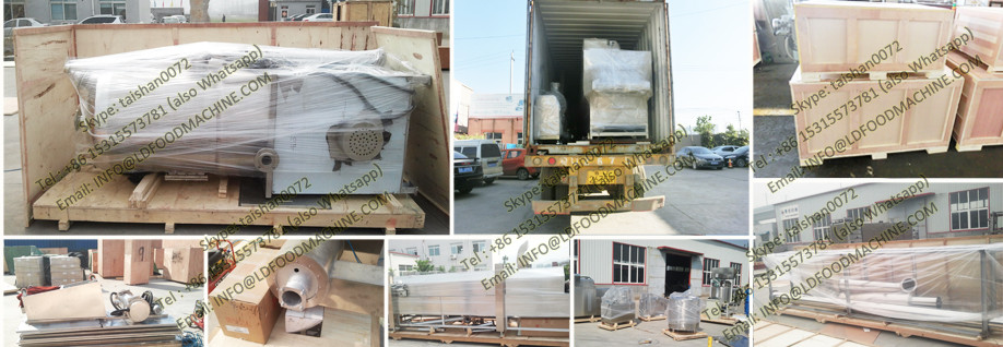 200kg/h Caramel Continuous Popcorn Processing Line for hot air popcorn