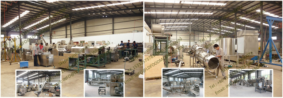 Good Price Industrial extrusion baked puffed snacks food processing Line