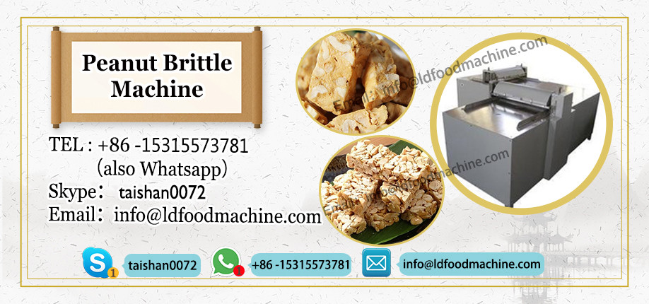 Dependable Performance Cereal Sesame Peanut Brittle Forming Cooling And Cutting Production Line Enerable Bar make machinery