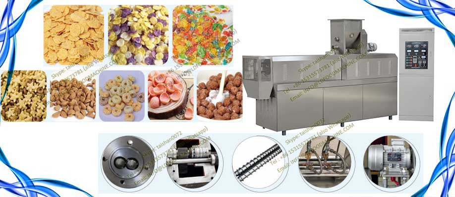 China Large Capacity Stainless Steel 304 High quality crisp Corn Flake Production Equipment