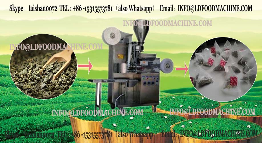 Triangle Tea Bag Packaging machinery with Volumetric Cup Filler