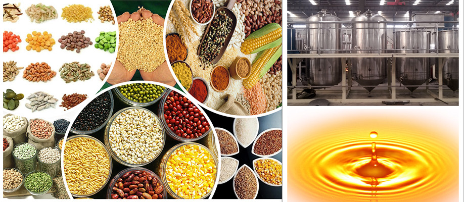 Easy control soya oil extruding machinery