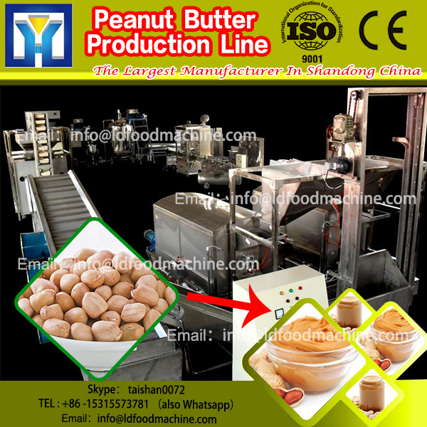 Industrial peanut butter processing machine