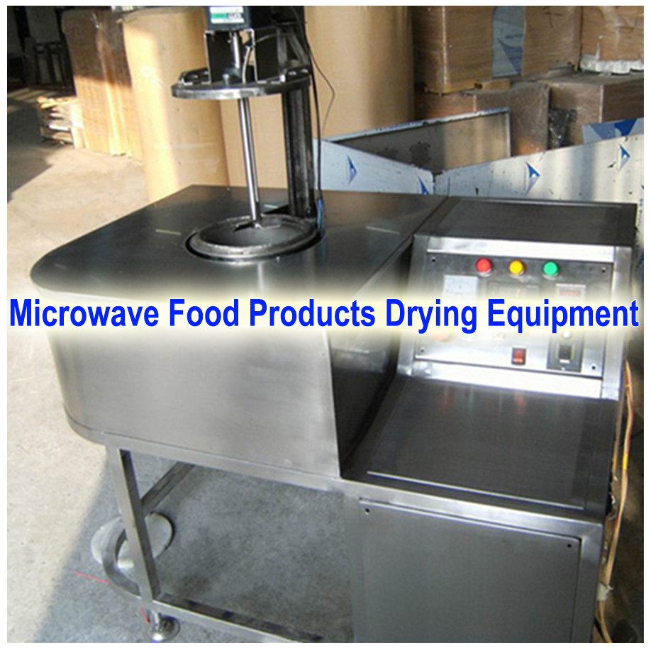 textured soy protein continuous belt microwave drying machine / food microwave tunnel dryer