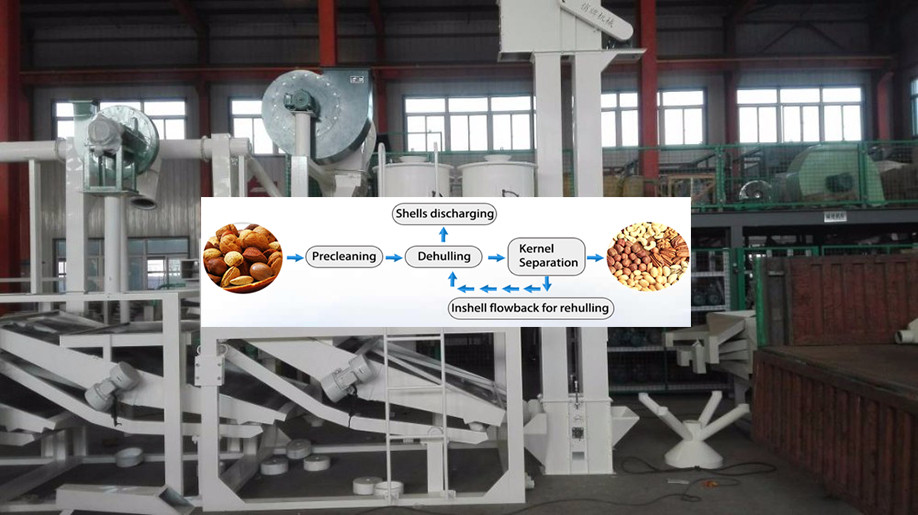 Peanut skin peeling machine