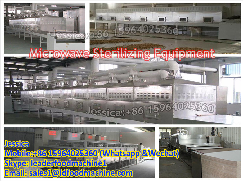 Safety Harmless Chili Microwave Sterilizer Machine