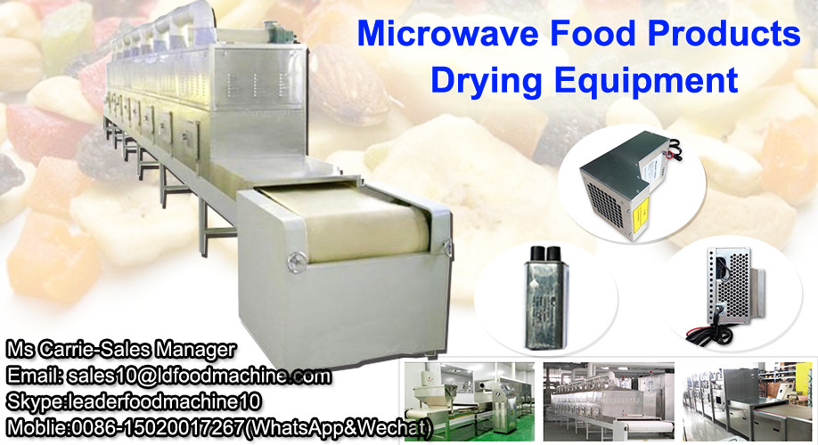 New Condition microwave processing drying machine
