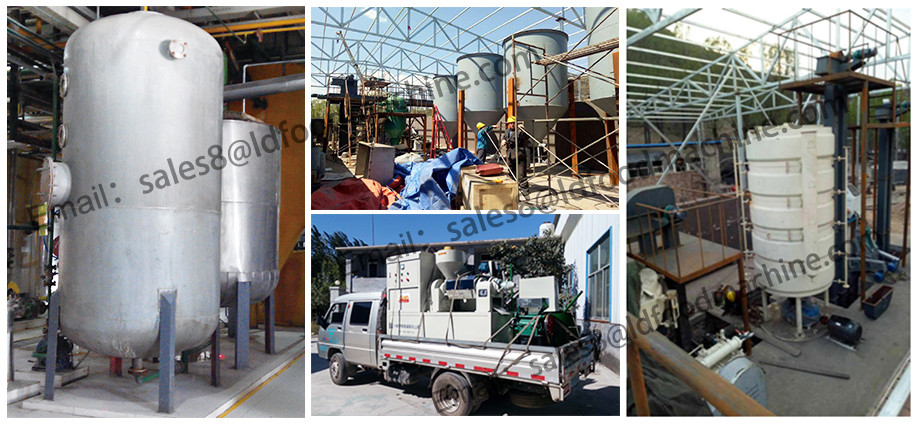 ISO9001 lowest price mini refinery, mini oil refinery oil processing plant for sale