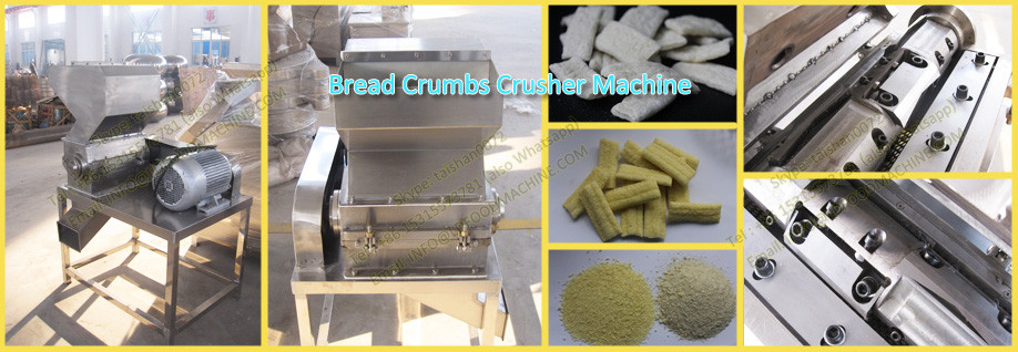 Powerful and useful dry breadcrumbs make machinery production line