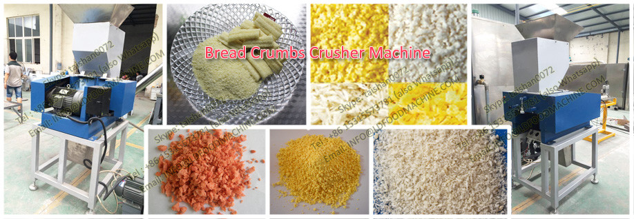 Commercial breadcrumbs processing machinery