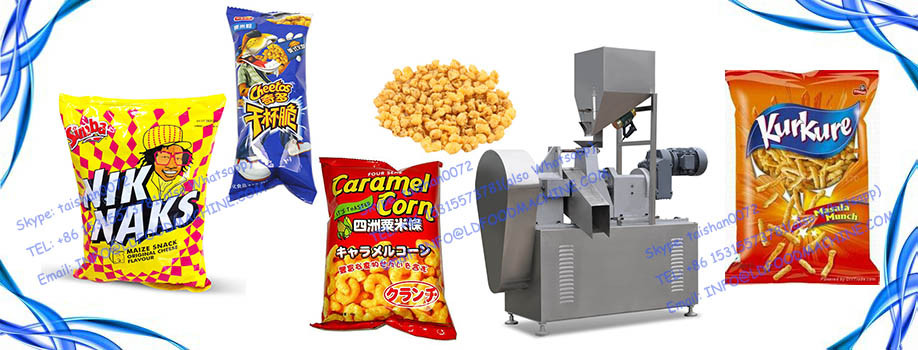 Full automatic processing line cheetos production machinery