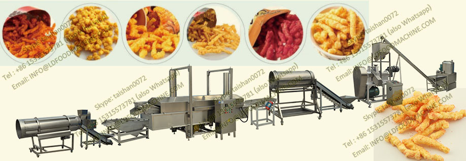 High quality and reliable corn curls  extruder 