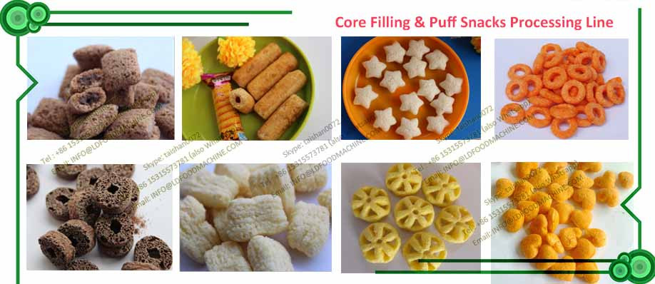 Best High quality Fried Flour Bugles Snacks Food machinerys