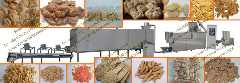 textured vegetable protein processing machinery