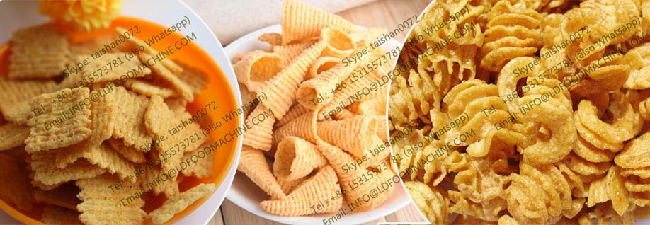 bugles chips snacks food extruder make 