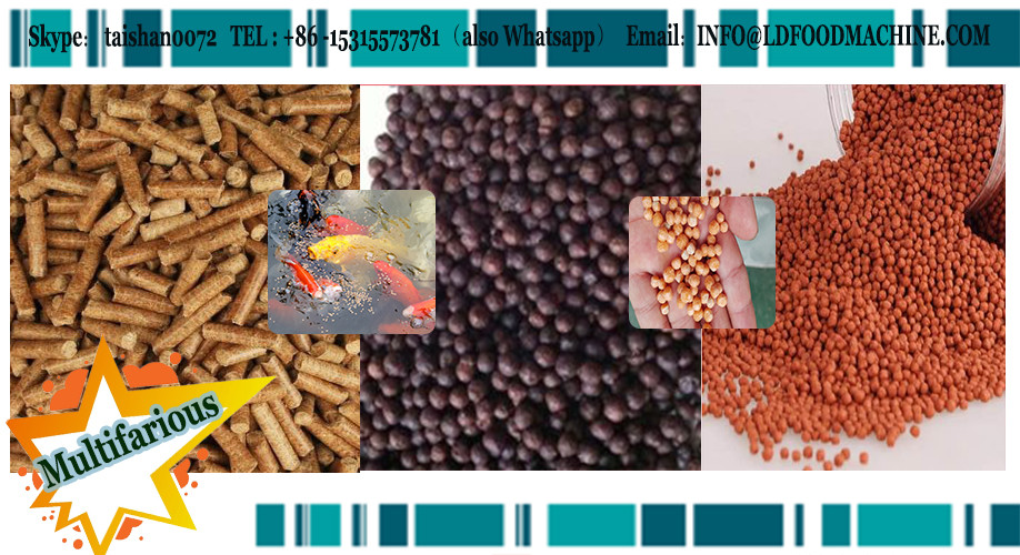 Hot sale dog and fish feed machinery/steam conditioned extruder fish feed /feed pellet make machinery for sale
