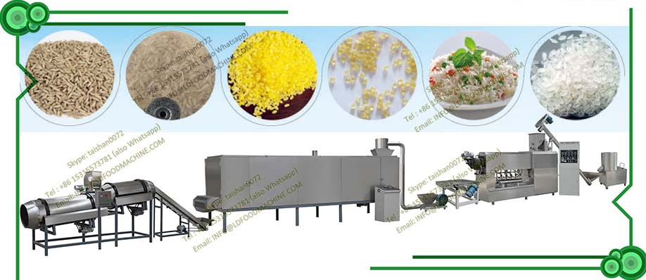new condition and full automatic artificial rice extrision line /make machinery/make equipment