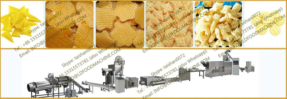 2017 Hot Sale Electric Fully Automatic Fried Corn Flour Bugles Production Line