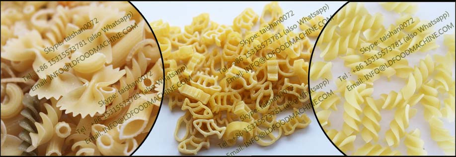 High speed 150-200kg/hr LDaghetti make Equipment 2015Hot Sale Macaroni Pasta make machinery