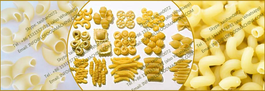 High demand snack Pasta macaroni machinery line