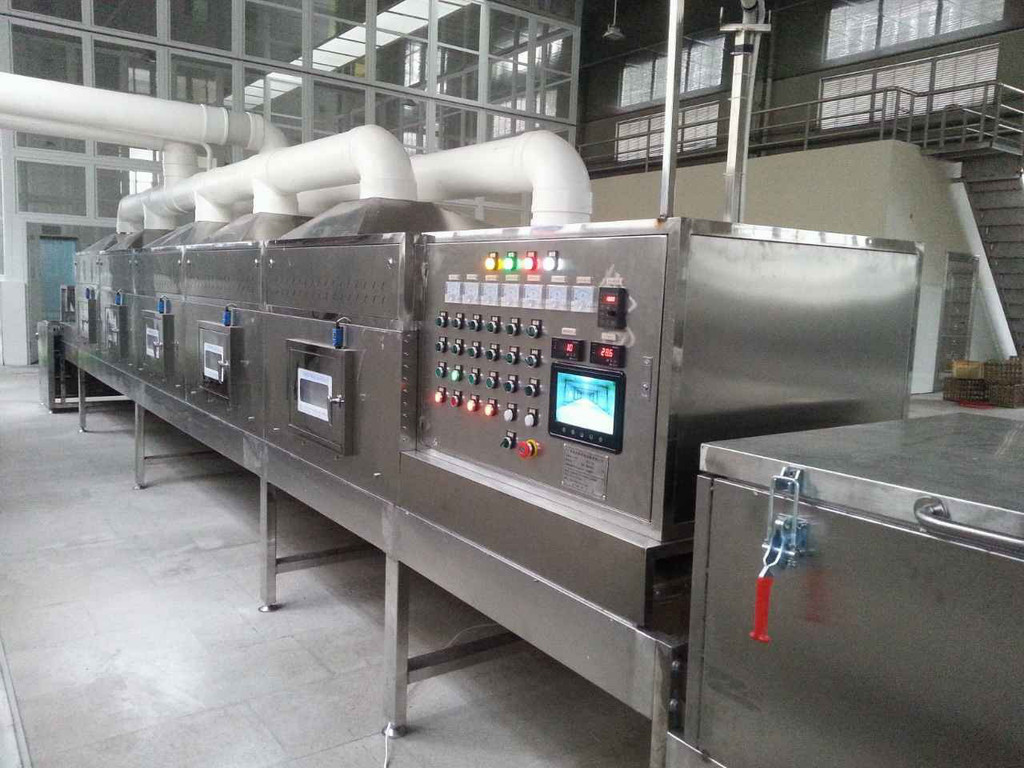 Puff/Co-extrusion Snacks Microwave Sterilization Machine