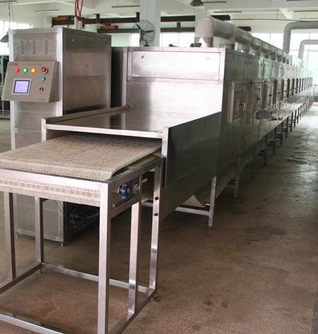 Full-automatic and Continuously Microwave Defrosting and Microwave Heating Machine