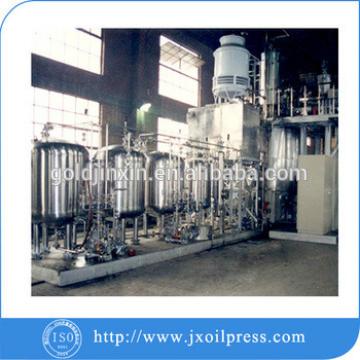 Industrial castor oil refinery