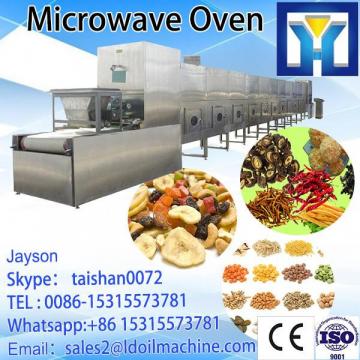 enviromental black tea microwave dryer/sterilization