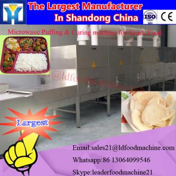 effective garlic microwave drying and sterilizing treat equipment