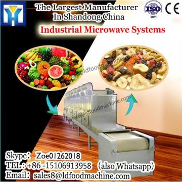 Big capacity tunnel conveyor belt type microwave flower petal drying machine