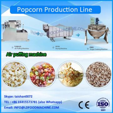 Automated continuous caramel commercial industrial popcorn maker machinery