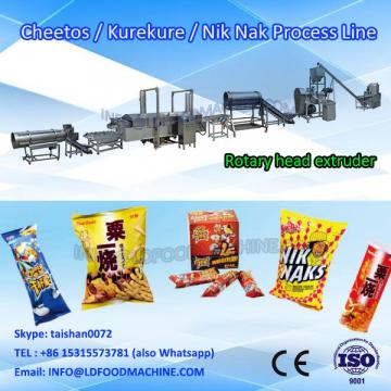 automatic nik naks cheese curls snacks food extrusion machinery