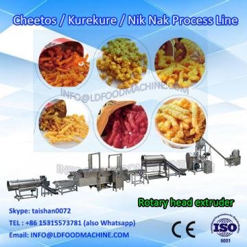 Frying Kurkure/Cheetos/Nik Naks Process machinery