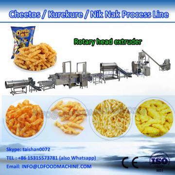 China frying kurkure machinery plant