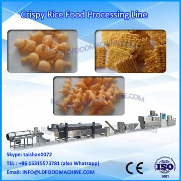 automatic wheat flour crisp chip snacks extruders in food applications