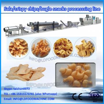 automatic frying bugle snacks food make machinery