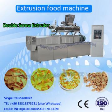 extruded fried wheat corn rice flour chips process line