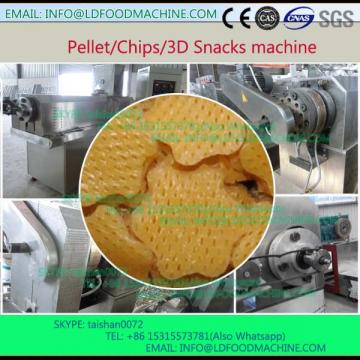 3d 2d fried fryum snack pellet processing line