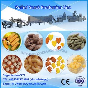 Maize snacks food processing line puffed corn ring snacks make machinery line