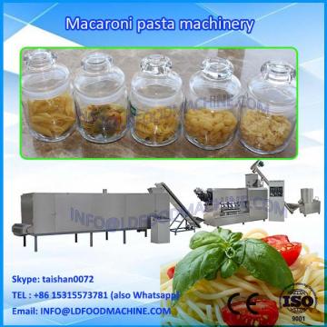 Commercial large industrial macaroni pasta make machinery single screw extruder