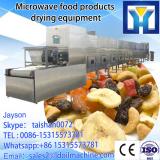 Conveyor belt type microwave fish slice dryer machine