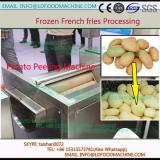 100kg per hour small scale semi auto french fries production line