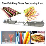 2020 most popular eco-friendly Pasta Rice Straws Making Machinery Edible Rice Drinking Straws extruder